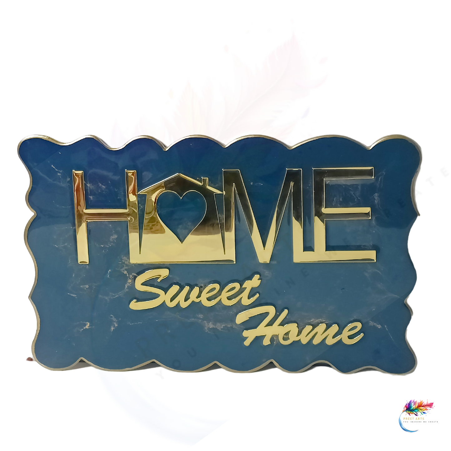 Home Sweet Home Name Plate