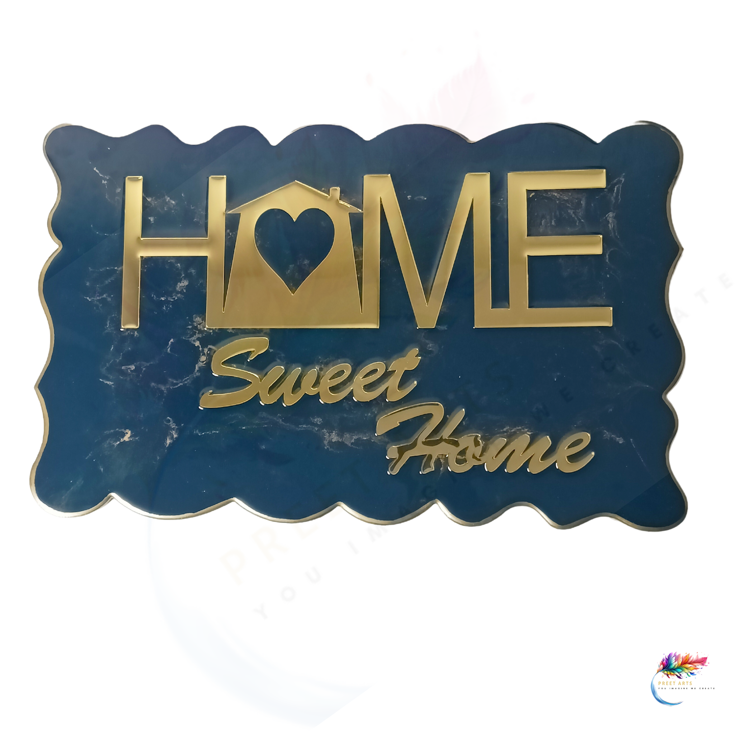 Home Sweet Home Name Plate