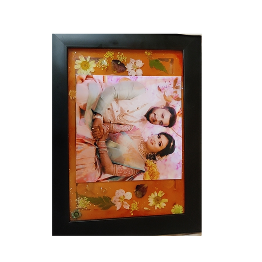 flower photo frame