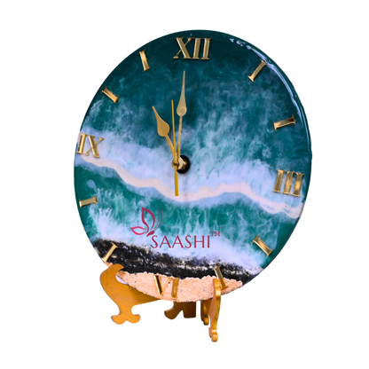 BEACH VIBES RESIN WALL CLOCK