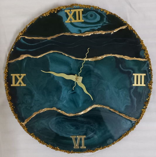 Resin Wall Clock