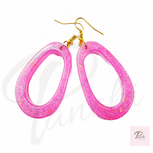 Pink earrings