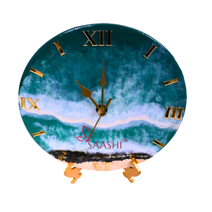 BEACH VIBES RESIN WALL CLOCK