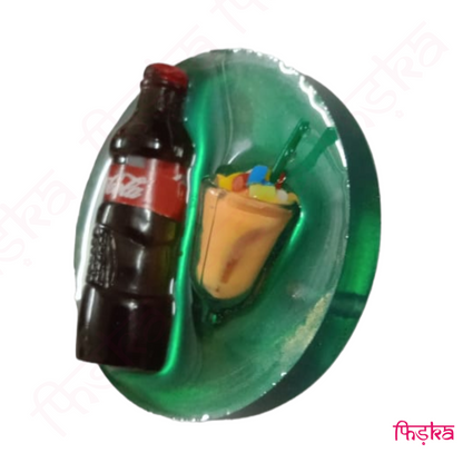 Frozen Drink Fridge Magnet