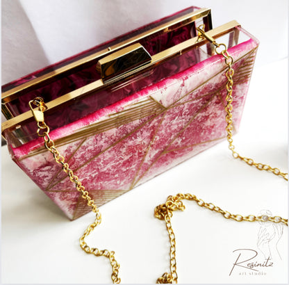 Resin Acrylic Clutch