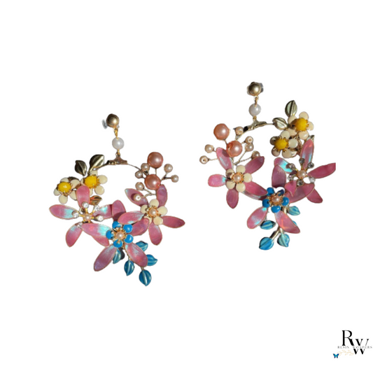 Phool earrings