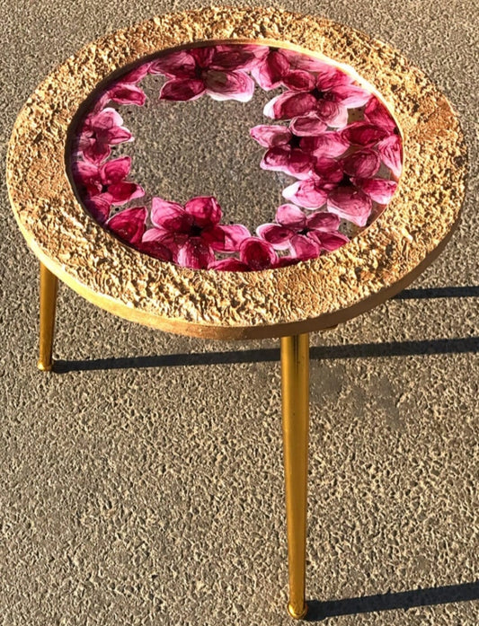 Cherry blossoms table