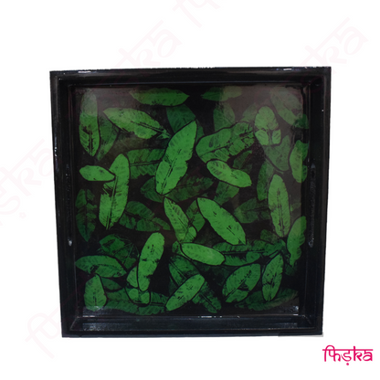 Enchanted Leaf Resin Tray