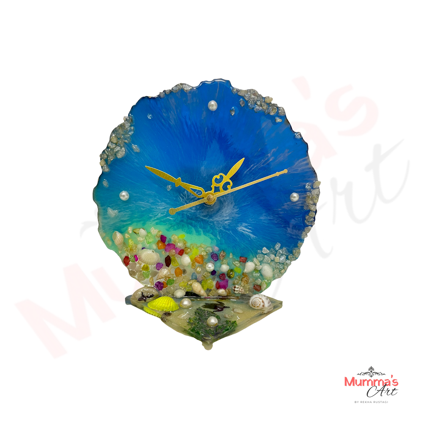 Ocean Table Clock