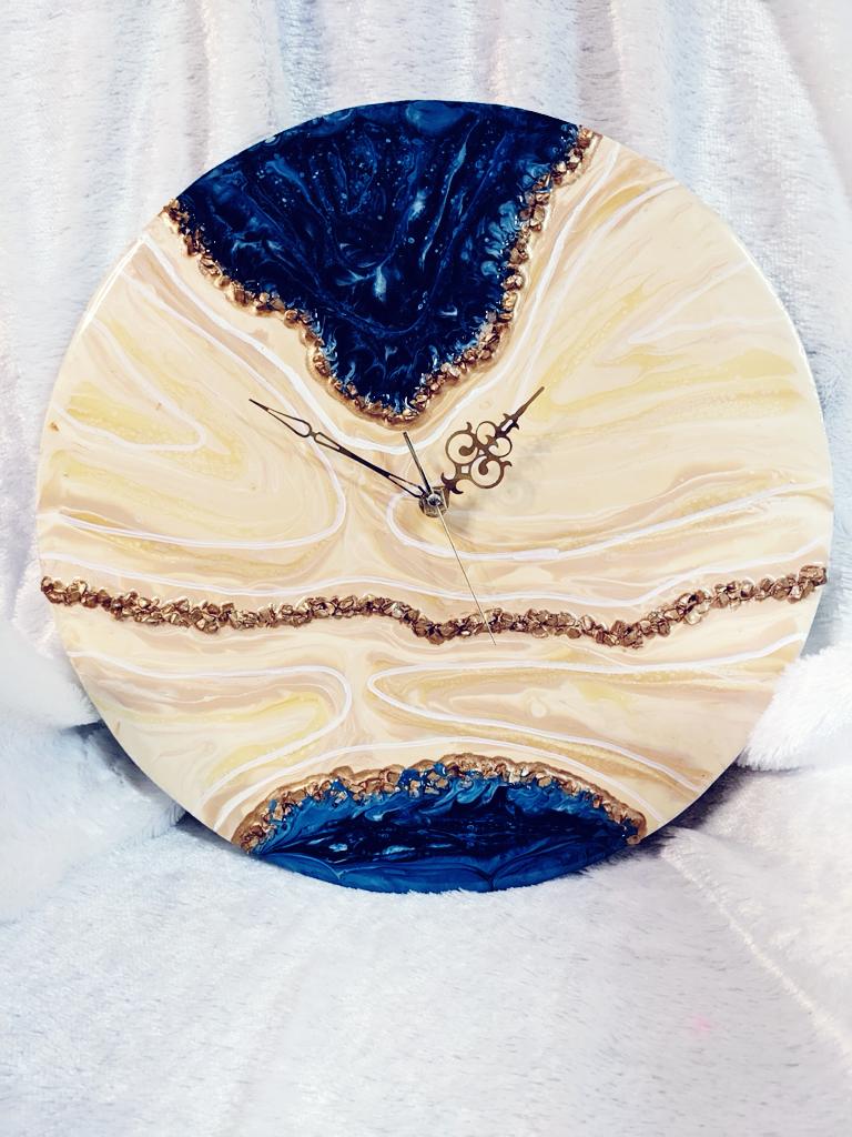 Resin Wall Clock