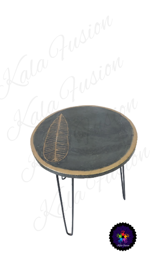 Charcoal Patra Table